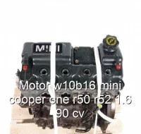 Motor w10b16 mini cooper one r50 r52 1.6 90 cv