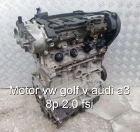Motor vw golf v audi a3 8p 2.0 fsi
