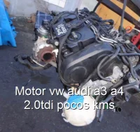 Motor vw audi a3 a4 2.0tdi pocos kms