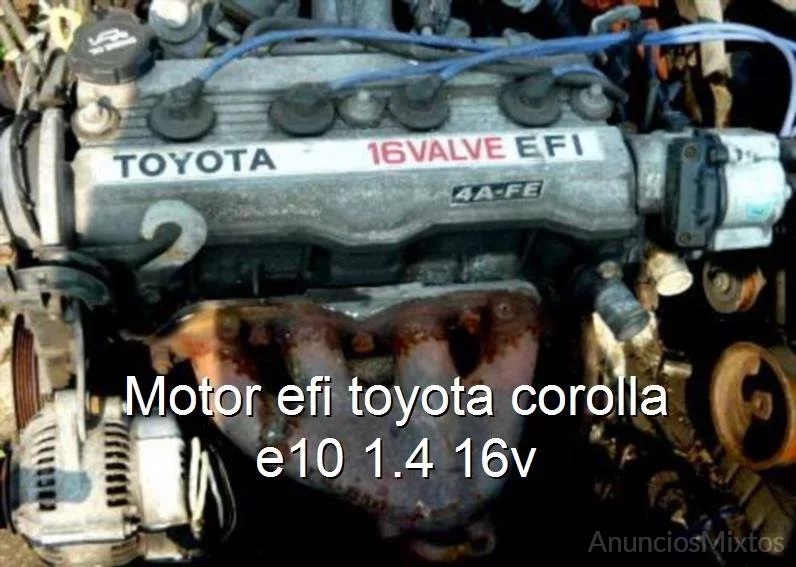 Motor efi toyota corolla e10 1.4 16v