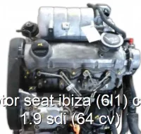 Motor seat ibiza (6l1) cool 1.9 sdi (64 cv)