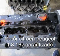 Motor citroen peugeot 1.8 16v garantizado