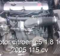 Motor citroen c5 1.8 16v 2005 115 cv