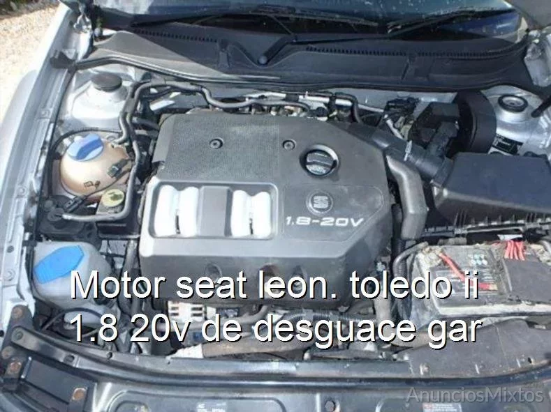 Motor seat leon. toledo ii 1.8 20v de desguace gar