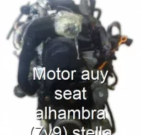 Motor auy seat alhambra (7v9) stella 1.9 tdi (116