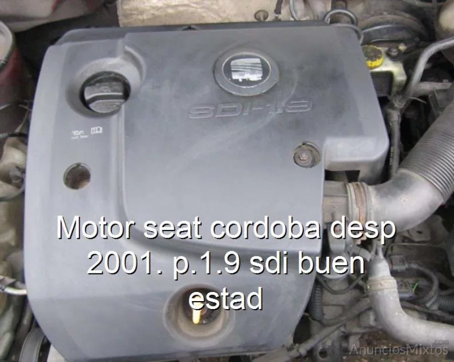Motor seat cordoba desp 2001. p.1.9 sdi buen estad