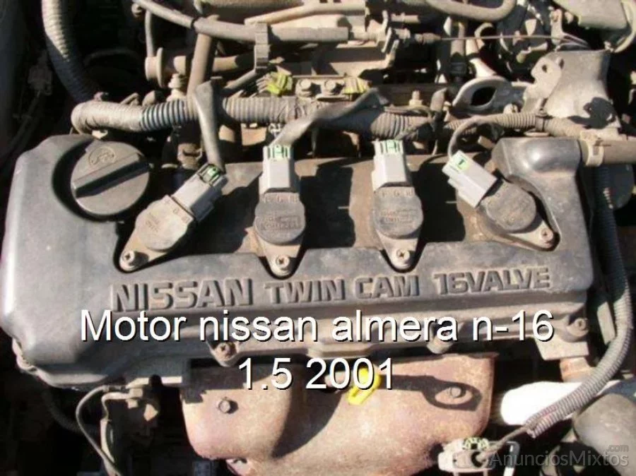 Motor nissan almera n-16 1.5 2001
