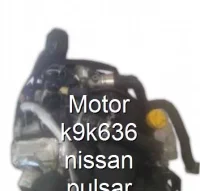 Motor k9k636 nissan pulsar c13/a/a01