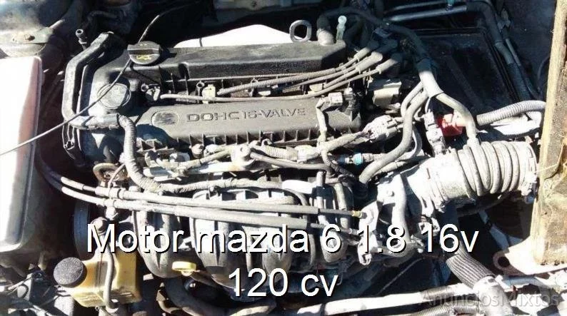 Motor mazda 6 1.8 16v 120 cv