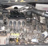 Motor audi vw seat skoda 1.6 8v bgu