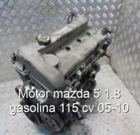 Motor mazda 5 1.8 gasolina 115 cv 05-10