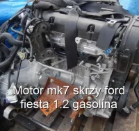 Motor mk7 skrzy ford fiesta 1.2 gasolina