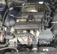 Motor b4184s2 volvo s40 v40 1.8 122 cv 90kw