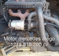 Motor mercedes atego 1218 818 200 cv