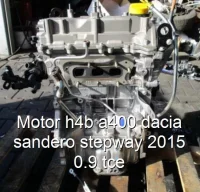 Motor h4b a400 dacia sandero stepway 2015 0.9 tce