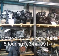 Motor d 25 6t 1 bmw serie 5 touring (e34)(1991->)