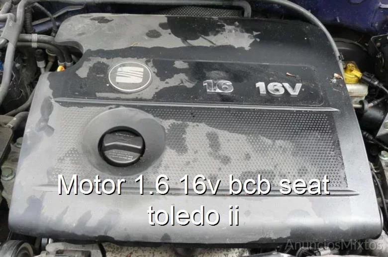 Motor 1.6 16v bcb seat toledo ii