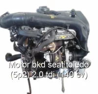 Motor bkd seat toledo (5p2) 2.0 tdi (140 cv)