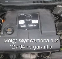 Motor seat cordoba 1.2 12v 64 cv garantia