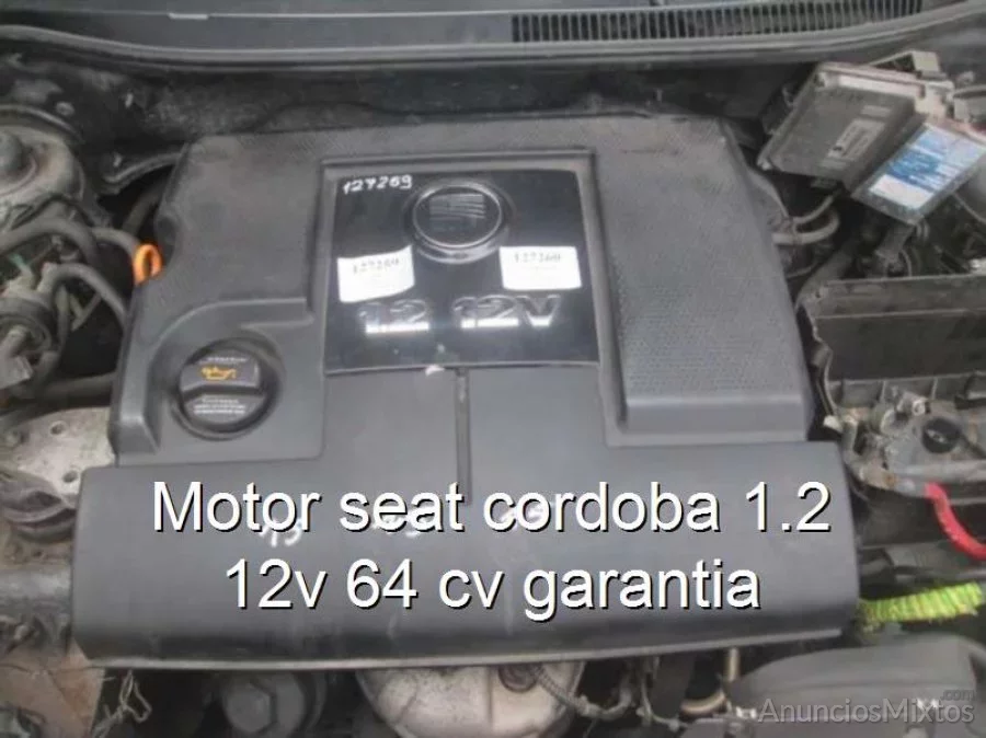 Motor seat cordoba 1.2 12v 64 cv garantia