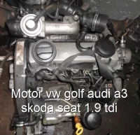 Motor vw golf audi a3 skoda seat 1.9 tdi