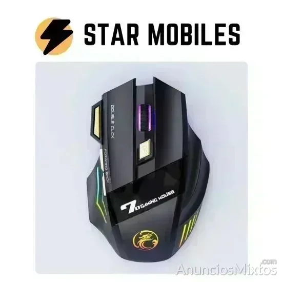 RATON INALAMBRICO BLUETOOTH RECARGABLE GAMING - 12 € - Nuevo - Madrid