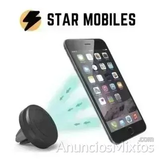 Soporte móvil magnético para rejilla ac coche - 5 € - Nuevo - Madrid Soporte móvil magnético para rejilla ac coche - 5 € - Nuevo - Madrid
