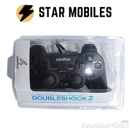 MANDO PS2 DOUBLESHOCK COMPATIBLE CON CABLE - 9 € - Nuevo - Madrid