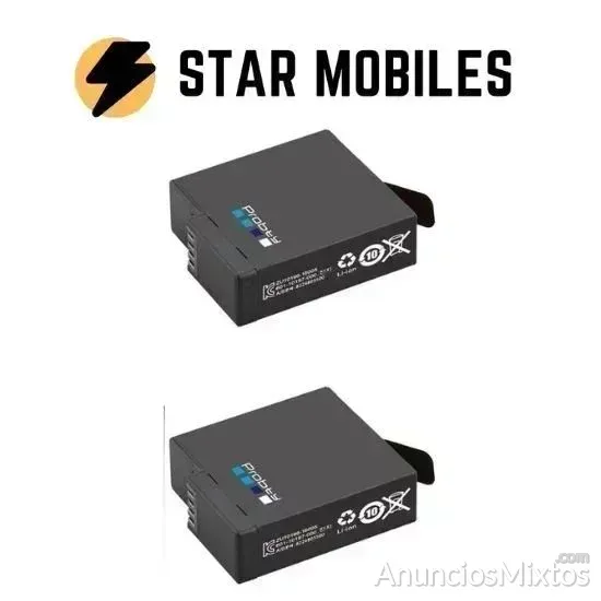 2X BATERIAS GOPRO HERO 5 6 7 1260MAH - 15 € - Nuevo - Madrid 2X BATERIAS GOPRO HERO 5 6 7 1260MAH - 15 € - Nuevo - Madrid