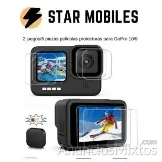 SET PROTECTORES DE CRISTAL PARA GOPRO HERO 9 10 11 - 6 € - Nuevo - Madrid SET PROTECTORES DE CRISTAL PARA GOPRO HERO 9 10 11 - 6 € - Nuevo - Madrid