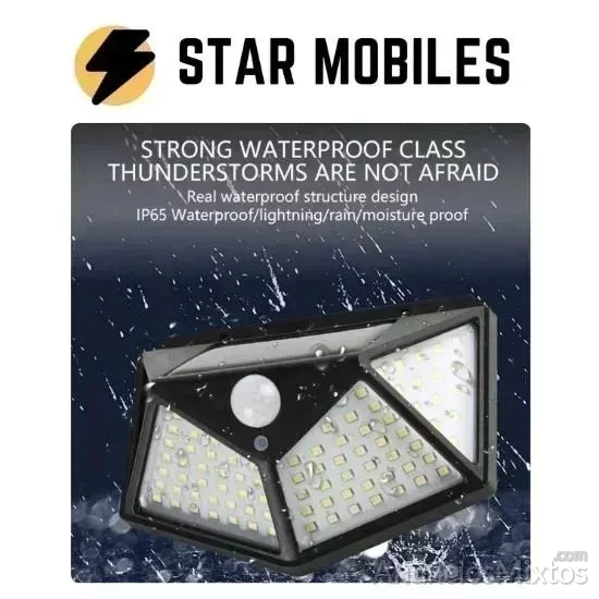 Lámpara Solar LED DECORATIVA pared IMPERMEABLE - 5 € - Nuevo - Madrid