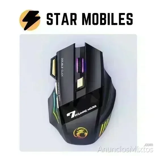 RATON INALAMBRICO IMICE RECARGABLE GAMING - 12 € - Nuevo - Madrid