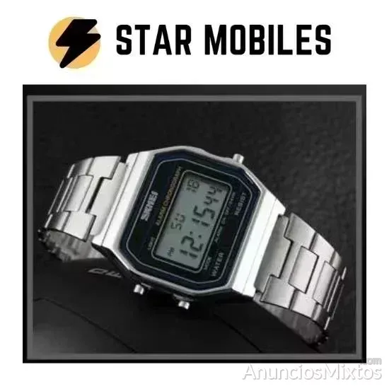 RELOJ SKMEI TIP CASIO A158WEA DIGITAL SUMERGIBLE - 12 € - Nuevo - Madrid RELOJ SKMEI TIP CASIO A158WEA DIGITAL SUMERGIBLE - 12 € - Nuevo - Madrid