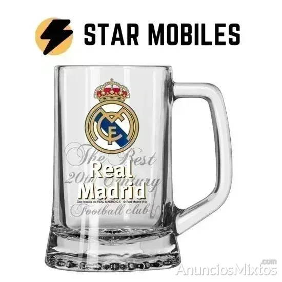 Jarra Mediana 20 Aniversario del Real Madrid C.F. - 12 € - Nuevo - Madrid