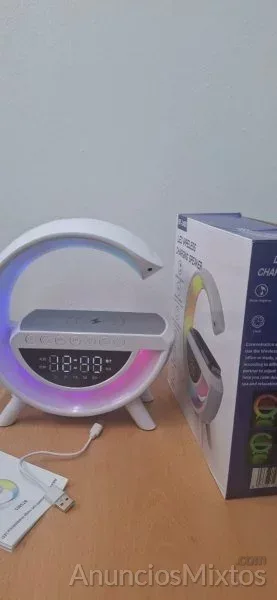 ???? LED Wireless Charging Speaker Multifunción ?? - 15 € - Nuevo - Madrid