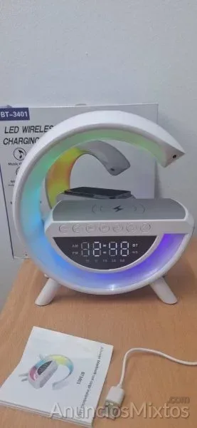 ???? LED Wireless Charging Speaker Multifunción ?? - 15 € - Nuevo - Madrid