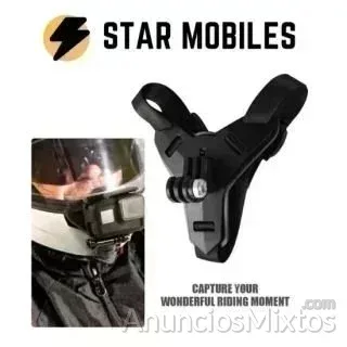 Soporte barbilla para cámara Gopro casco moto - 6 € - Nuevo - Madrid Soporte barbilla para cámara Gopro casco moto - 6 € - Nuevo - Madrid