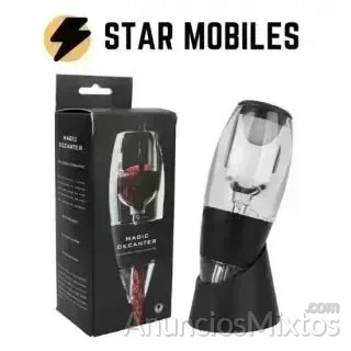 DECANTADOR AIREADOR DE VINO - 8 € - Nuevo - Madrid