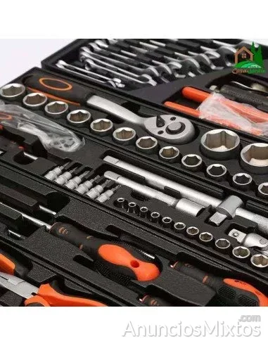 Caja de Herramientas Metálica de 85 piezas - 89 € - Nuevo - Madrid