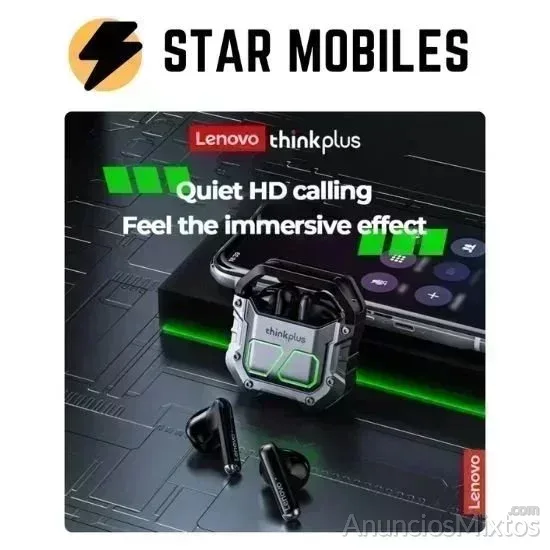 AURICULARES BLUETOOTH LENOVO THINKPLUS XT81 - 12 € - Nuevo - Madrid