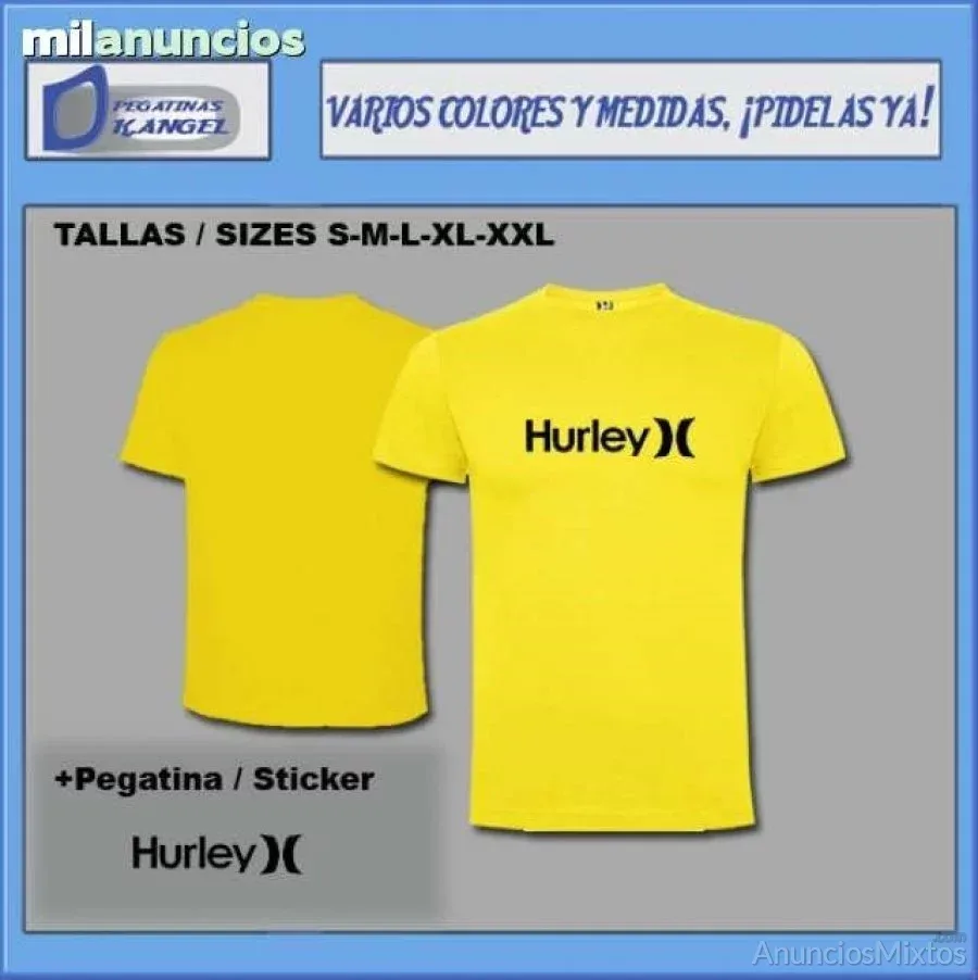 Camisetas hurley ref: c67 - 15 € - Nuevo - Alicante