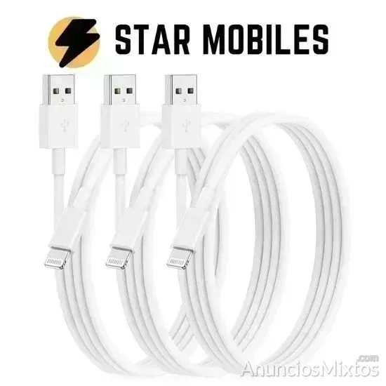 SET LOTE PACK 3 CABLES PARA IPHONE USB LIGHTNING - 7 € - Nuevo - Madrid SET LOTE PACK 3 CABLES PARA IPHONE USB LIGHTNING - 7 € - Nuevo - Madrid