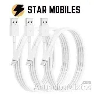SET LOTE PACK 3 CABLES PARA IPHONE USB LIGHTNING - 7 € - Nuevo - Madrid SET LOTE PACK 3 CABLES PARA IPHONE USB LIGHTNING - 7 € - Nuevo - Madrid