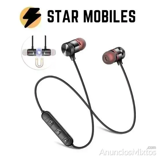 Auriculares magneticos inalámbricos con Bluetooth - 5 € - Nuevo - Madrid