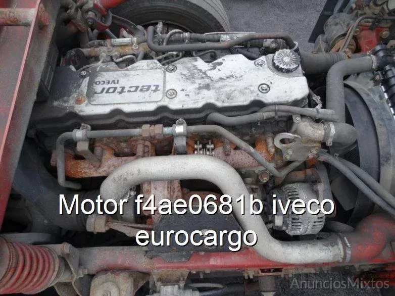 Motor f4ae0681b iveco eurocargo - Gratis - Usado - Alicante