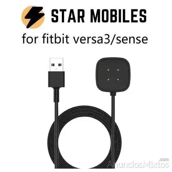 Cable cargador USB FITBIT VERSA 3 - 5 € - Nuevo - Madrid Cable cargador USB FITBIT VERSA 3 - 5 € - Nuevo - Madrid