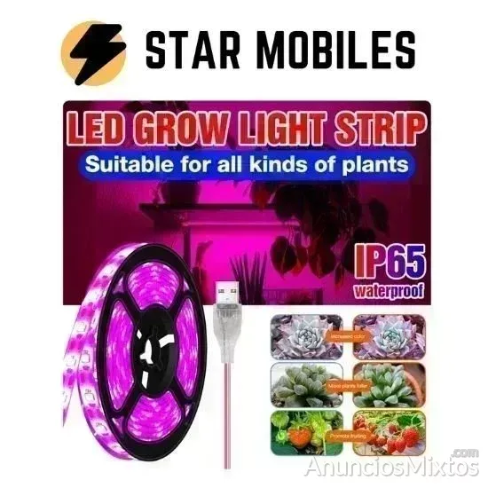 Tira luces LED 3M para cultivo plantas hidroponica - 12 € - Nuevo - Madrid