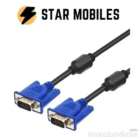 CABLE VGA MACHO VGA MACHO Apantallado 5 METROS - 8 € - Nuevo - Madrid