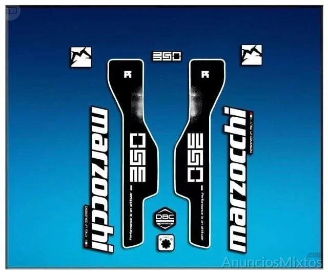 Pegatinas fork marzocchi 350r am75 - 16 € - Nuevo - Alicante