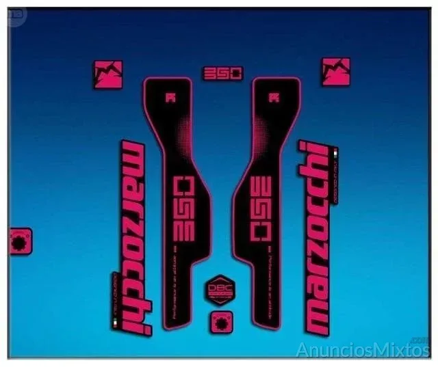 Pegatinas fork marzocchi 350r am75 - 16 € - Nuevo - Alicante